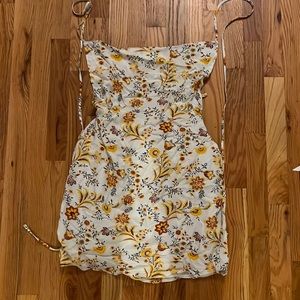 Beautiful floral corset back summer dress